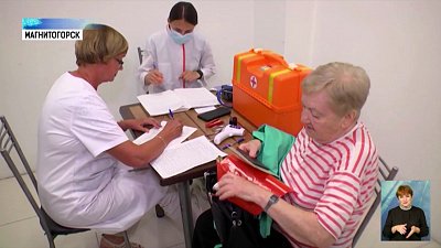 Начали работу мобильные пункты вакцинации