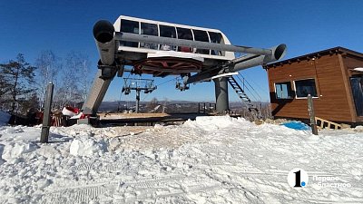 Новый подъемник в миасской «Солнечной долине» запустят в этом году