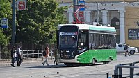 В Челябинске на линию вышли два новых низкопольных трамвая