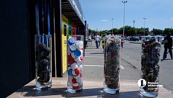 В Челябинске у «Горок» открылся пункт приема пластика и стекла