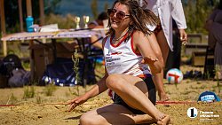 Игра на драйве — в Челябинске прошел турнир по пляжному волейболу