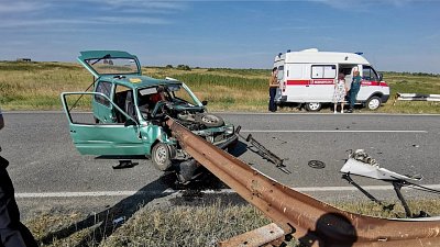 В Кунашакском районе водитель «Оки» погиб в ДТП