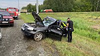 В аварии на трассе под Челябинском погиб пассажир, еще двое ранены