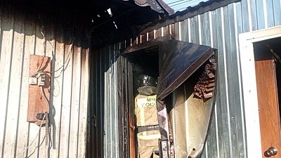 В Златоусте пожар охватил приют с бездомными собаками