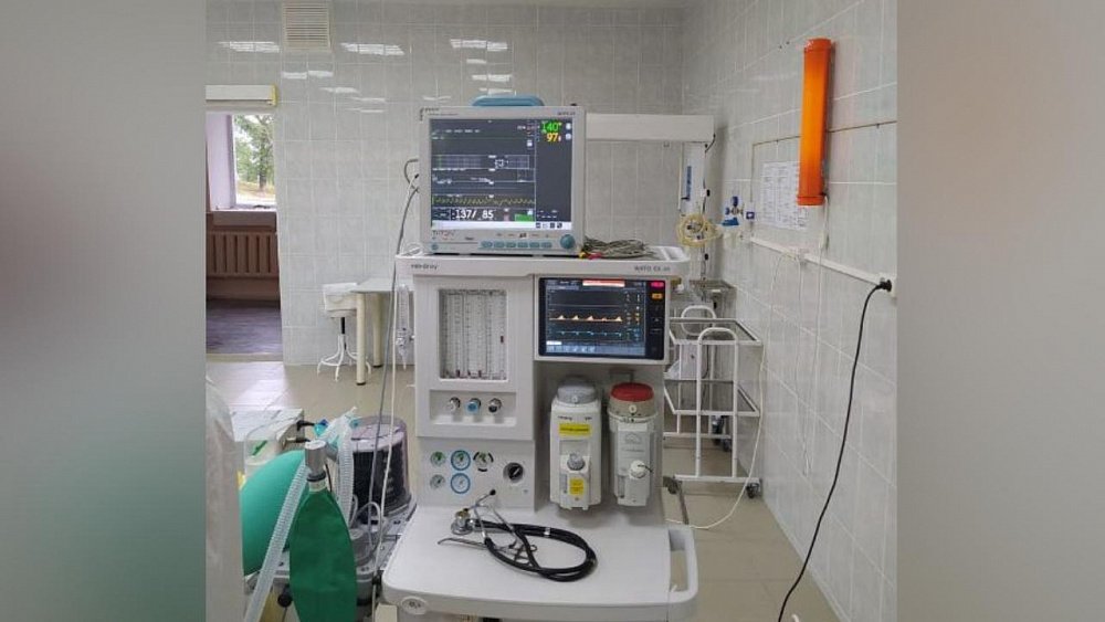 Роддом Сатки получил два наркозно‑дыхательных аппарата стоимостью 4 млн