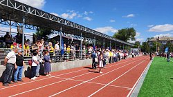 В Троицке в День физкультурника открыли стадион «Сатурн‑плюс»