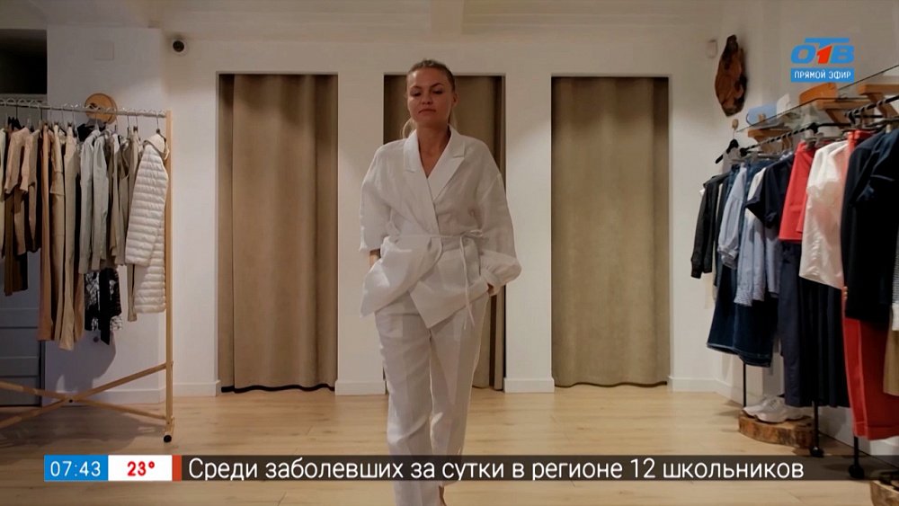 Одежда из льна в рубрике «Снова в моде»