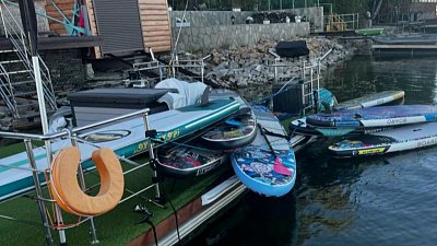 На Увильдах в шторм попали 17 сапбордистов