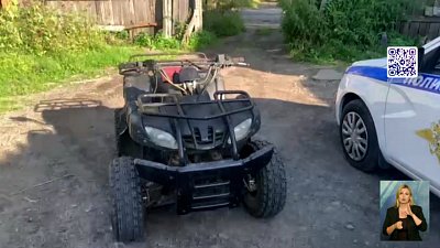 В Златоусте поймали пьяного мотоциклиста