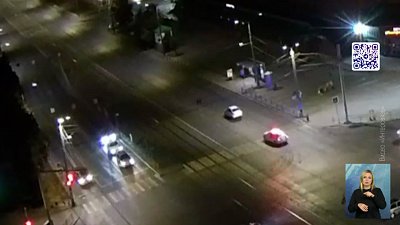 Полицейские устроили погоню за пьяным водителем