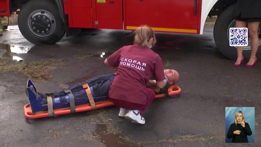 В Магнитогорске прошли учения МЧС