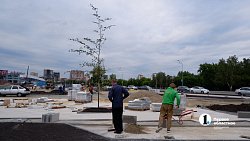 Сквер у ДС «Юность» в Челябинске планируют открыть ко Дню города