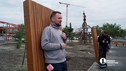 Сквер у ДС «Юность» в Челябинске планируют открыть ко Дню города