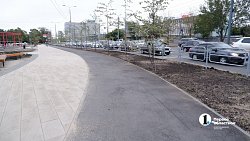 Сквер у ДС «Юность» в Челябинске планируют открыть ко Дню города