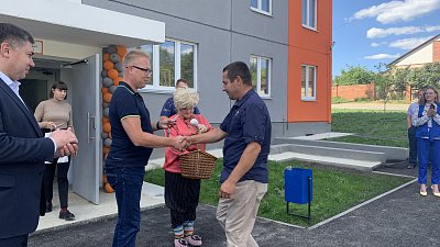 В Верхнем Уфалее ввели в эксплуатацию первый дом с противопожарными зонами