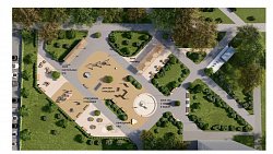 В Челябинске на озеленение первого инклюзивного сквера выделили два миллиона рублей