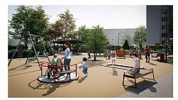 В Челябинске на озеленение первого инклюзивного сквера выделили два миллиона рублей