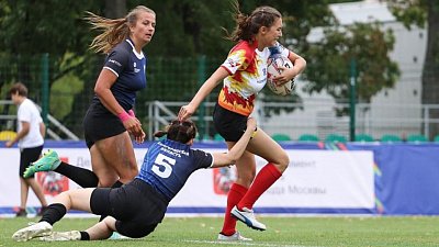 Южноуральские регбистки принесли региону зачетные очки на Всероссийской cпартакиаде