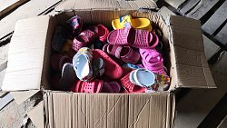 Челябинские таможенники пресекли ввоз в Россию свыше пяти тысяч пар поддельной обуви