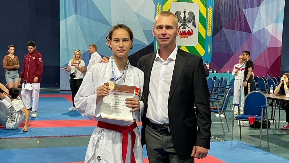 Челябинская каратистка завоевала бронзовую медаль на первенстве России