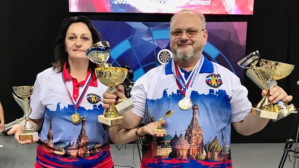 Челябинские дартсмены завоевали девять наград на двух международных турнирах