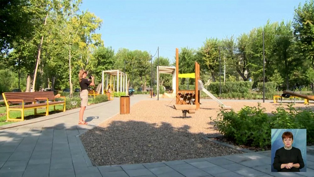 В Ленинском районе продолжается благоустройство