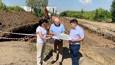 Спустя семь лет в Челябинске началось строительство дороги на улице Агалакова