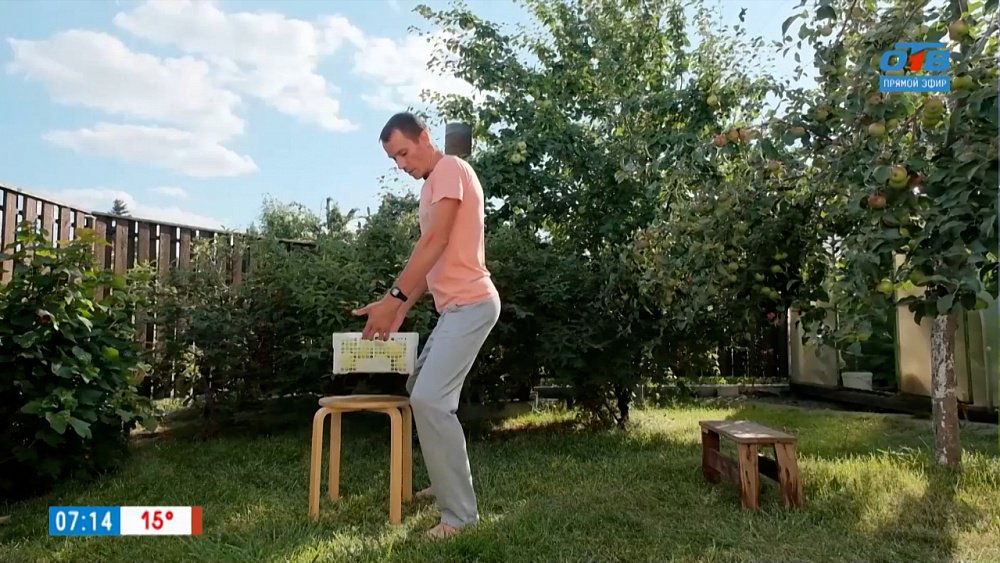 Правильные нагрузки в рубрике «Садовая йога»