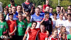 В Челябинске прошел фестиваль детского дворового футбола