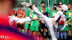 В Челябинске прошел фестиваль детского дворового футбола