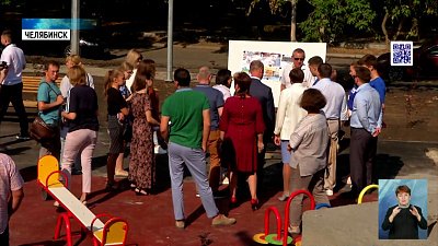 В Советском районе идет благоустройство