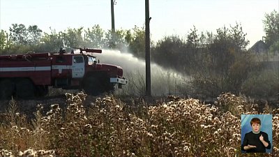 В Карталинском районе произошел пожар