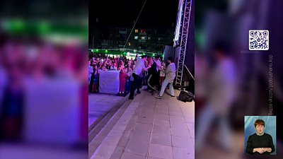 Фанат решил пробиться к Хабибу