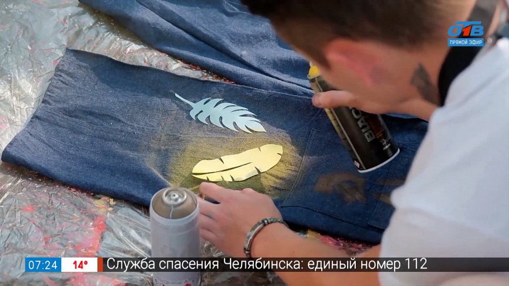 Новая жизнь старых вещей в сюжете «Рисунки на одежде»