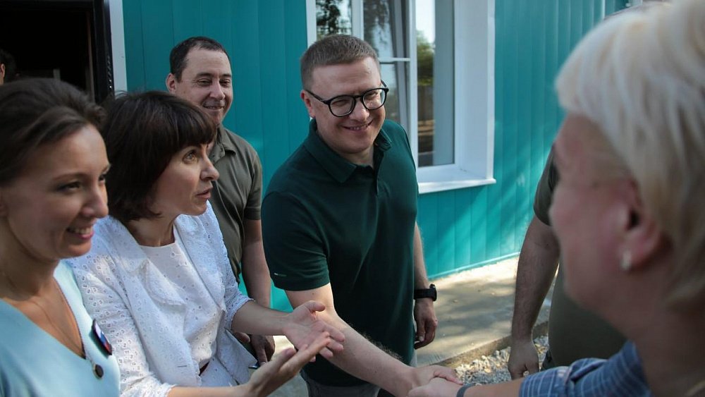 Алексей Текслер открыл в Волновахе новый детский сад