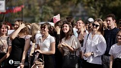 В ЮУрГУ состоялось торжественное посвящение в студенты