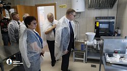 Алексей Текслер открыл новую школу на 500 мест в селе Кунашак