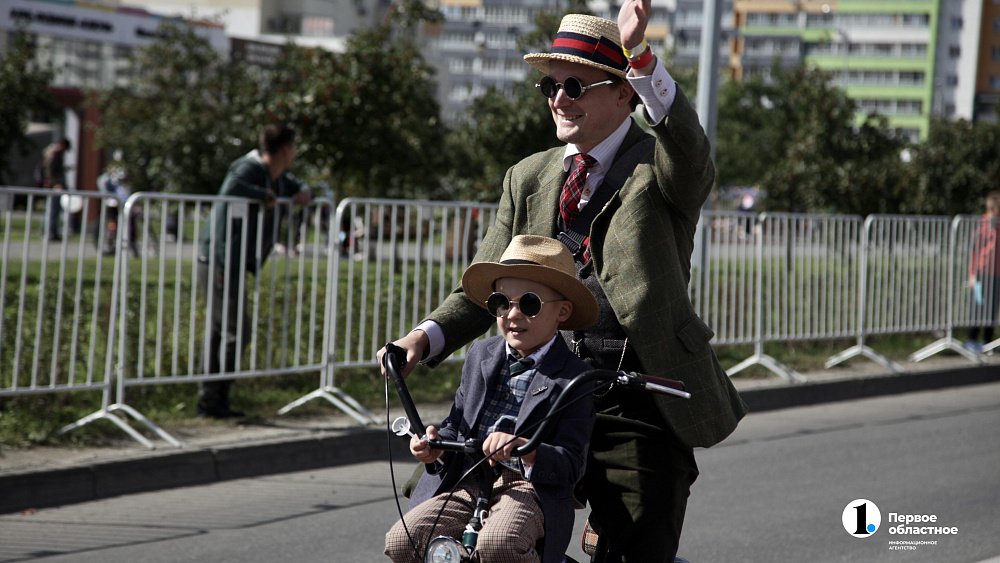 В Челябинске прошел первый областной велопарад