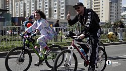 В Челябинске прошел первый областной велопарад