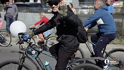 В Челябинске прошел первый областной велопарад