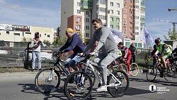 В Челябинске прошел первый областной велопарад