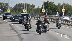 Байкеры челябинского мотоклуба доставляют продукты малоимущим семьям