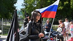 Байкеры челябинского мотоклуба доставляют продукты малоимущим семьям