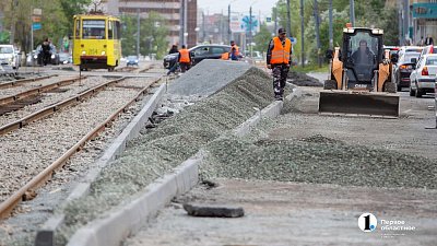В Челябинске отремонтируют восемь участков трамвайных путей до конца 2022 года