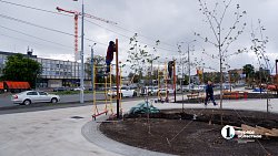 Сквер у «Юности» в Челябинске: основные работы завершат ко Дню города