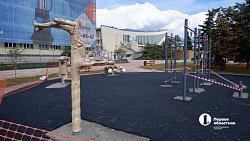 Сквер у «Юности» в Челябинске: основные работы завершат ко Дню города