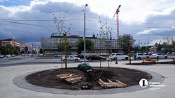 Сквер у «Юности» в Челябинске: основные работы завершат ко Дню города