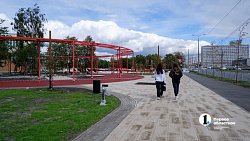 Сквер у «Юности» в Челябинске: основные работы завершат ко Дню города