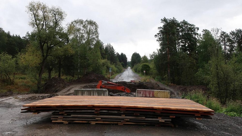 В мэрии Трехгорного назвали сроки завершения реконструкции проблемного моста