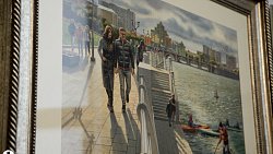 Челябинский художник рисует и озвучивает картины об истории Южного Урала